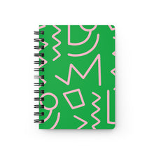 Load image into Gallery viewer, Green & Pink Journal