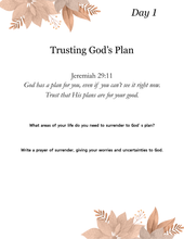 Load image into Gallery viewer, Walking in Faith: A 10-Day Devotional Workbook