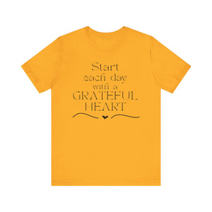 Start Each Day With a Grateful Heart